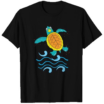 Discover Cute Hawksbill Baby Sea Turtle T Shirts