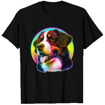 Discover COOL DOG COLORFUL RAINBOW T Shirts