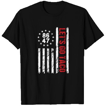 Discover Let’s Go Taco American Flag T Shirts