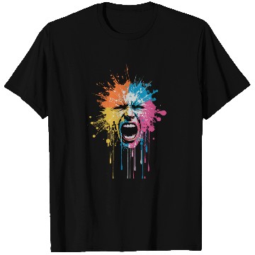 Discover Colorful Expression of Emotions Exploding in T Shirts