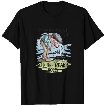 Discover Funny Golf Get in the Hole T Shirts