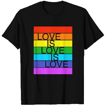 Discover Love is Love is Love T Shirts