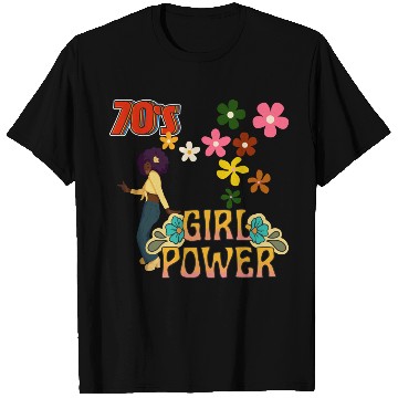 Discover Groovy Vibes & Girl Power T Shirts