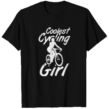 Discover Cycling Girl T Shirts