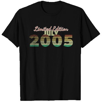 Discover 20th birthday Limited Edition SCR 07/2005 T Shirts
