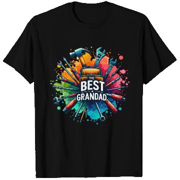 Discover Best Grandad Ever tools design T Shirts
