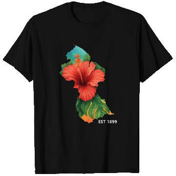 Discover Hibiscus Ed. Est 1899 T Shirts