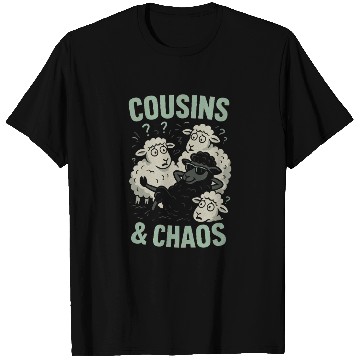 Discover Funny Black Sheep Cousin Quirky Family Outcast T Shirts