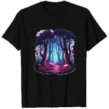 Discover Enchanted Forest Dreamscape T Shirts