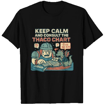 Discover Keep Calm THAC0 T Shirts