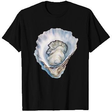Discover Watercolor Oyster Shell T Shirts