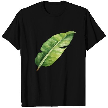 Discover Green Banana Leaf T Shirts