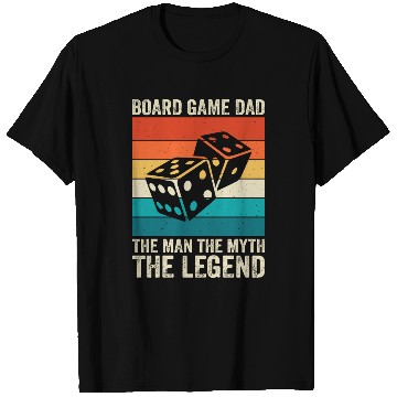 Discover Board game dad T Shirts