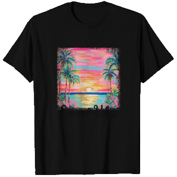 Discover Summer Vibe Preppy Beach T Shirts