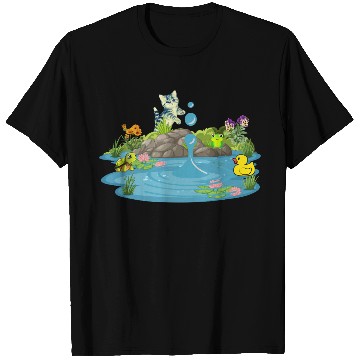 Discover Life & Nature (At the pond) T Shirts