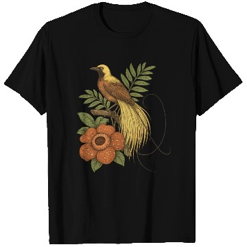 Discover Bird of Paradise Rafflesia T Shirts