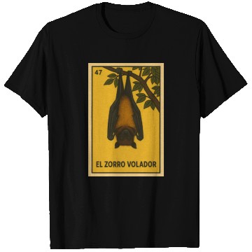 Discover EL ZORRO VOLADOR - THE FLYING FOX - LA LOTERÍA T Shirts