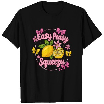 Discover Preppy Lemon Summer Lemon Coquette T Shirts