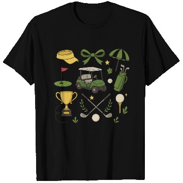 Discover Preppy Golf Coquette Golf T Shirts