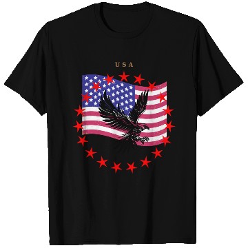 Discover eagle usa T Shirts