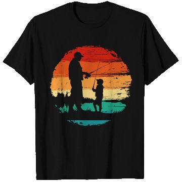 Discover Fishing dad T Shirts