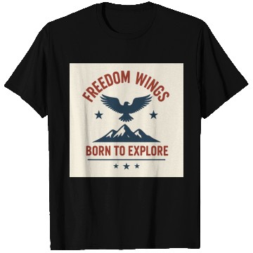 Discover “United & Free – American Spirit” T Shirts