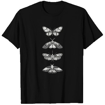 Discover Black Butterfly Bold Leap T Shirts