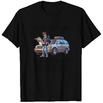 Discover Road Trip Dad Design T Shirts