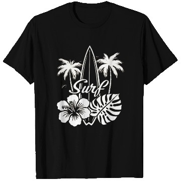 Discover Tropical Surf Escape T Shirts