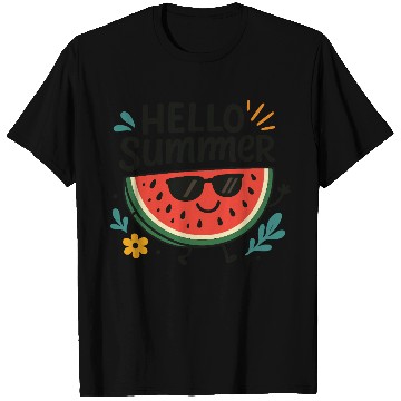 Discover Hello Summer Watermelon Fun T Shirts