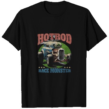 Discover Hot Rod Monster Retro Race T Shirts