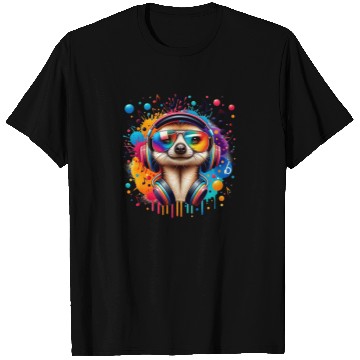 Discover Meerkish Beats Colorful T Shirts