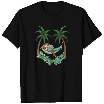 Discover Hot To Relax Sloth Beach T Shirts
