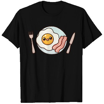 Discover Whimsical Sunny Side Fried Egg Design T Shirts