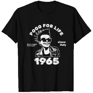Discover 60th Birthday Pogo For Life Since 07/1965 T Shirts