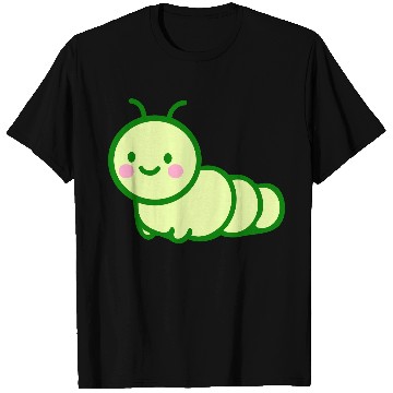 Discover Cute Green Caterpillar- Adorable Insect Lover T Shirts