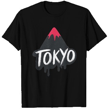 Discover Tokyo Text Design T Shirts
