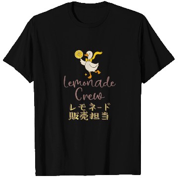 Discover Lemonade Crew Kawaii Goose T Shirts