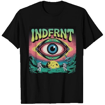 Discover Psychedelic Space Eye – Trippy Cosmic Poster Art T Shirts