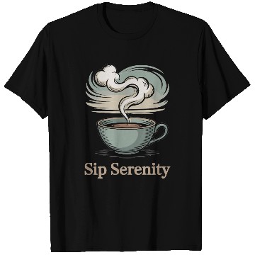 Discover SIP Serenity - Gentle Morning Magic T Shirts