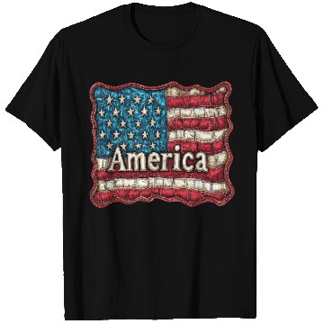 Discover American Flag T Shirts