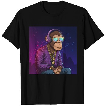 Discover Chill Vibes Gorilla Art T Shirts