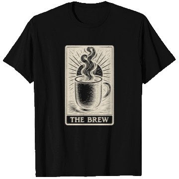Discover Occult Coffee Tarot – The Brew Card Art T Shirts