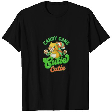 Discover Candy Cane Cutie – Sweet Squirrel Holiday Design T Shirts
