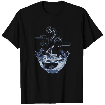 Discover Storm in a Teacup - Nautical Art T Shirts