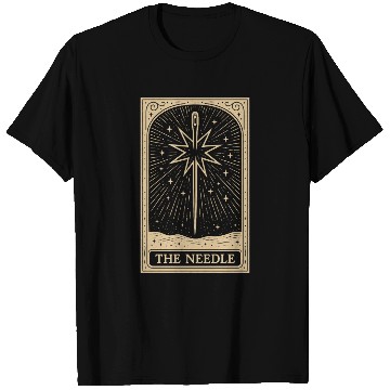 Discover The Needle – Stitch Witch Tarot Card T Shirts