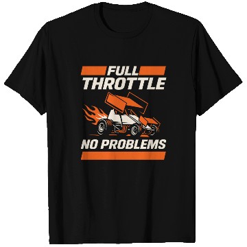 Discover Sprint Car Racing Dirt Track Speed Oval Race T Shirts