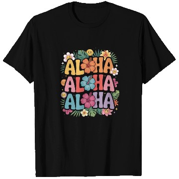 Discover Triple Aloha Vibes – Colorful Tropical Hibiscus T Shirts