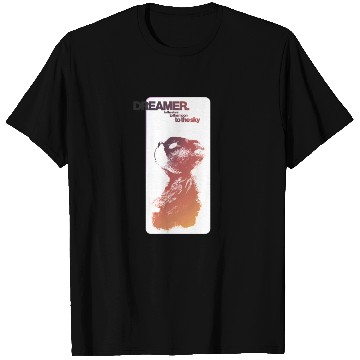 Discover Dreamer Cat Night Sky Illustration T Shirts