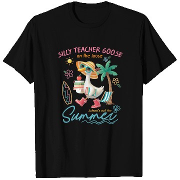 Discover Teacher Silly Teacher Goose T Shirts